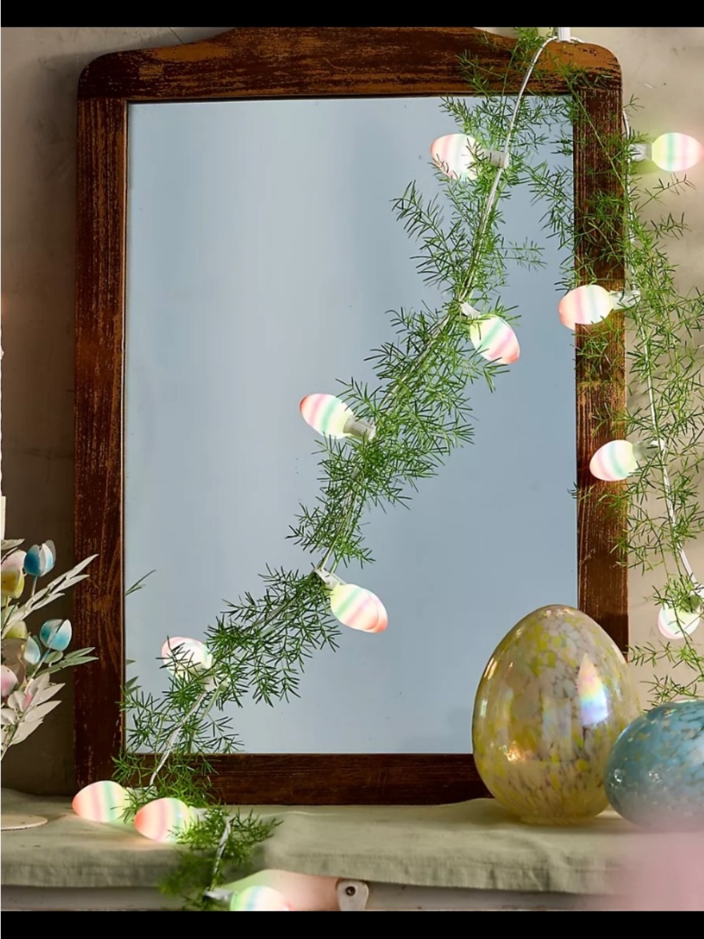 Terrain Stargazer Garden Lights. Set of 10. Pastel colors.